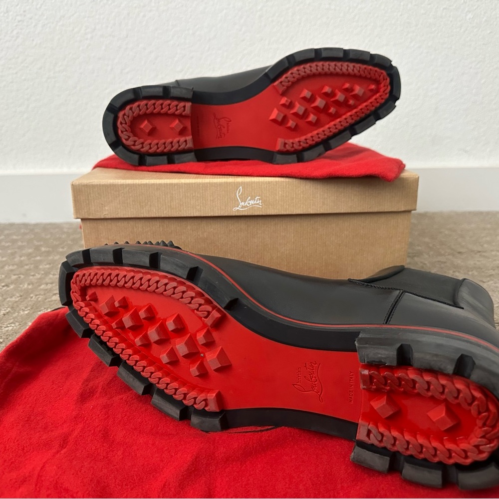 Christian Louboutin - Melon Spikes - Calf Leather - Black - 42.5 (9.5 US) - Picture 7 of 9